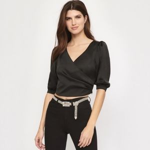 Dynamite silky blouse